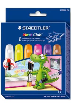NORİS CLUB JEL PASTEL BOYA EFEKT RENKLER 6 LI