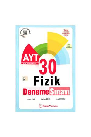 PALME YKS AYT FİZİK 30 DENEME SINAVI *YENİ*