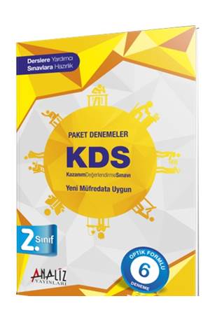 Analiz 2. Sınıf Kds Paket Denemeler