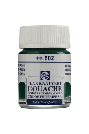 TALENS GOUACHE JAR 16ML DEEP GREEN