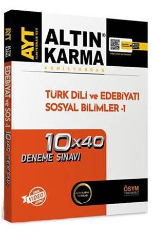 Altın Karma AYT Türk Dili ve Edebiyatı Sosyal Bilimler-1