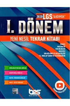 BES LGS 1.DÖNEM YENİ NESİL TEKRAR KİTABI