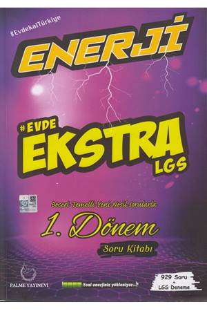 PALME 8.SINIF ENERJİ LGS EKSTRA 1.DÖNEM SORU KİTABI