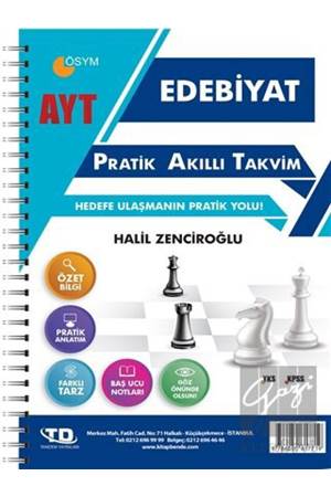 Tandem Yay. Ayt Edebiyat Pratik Akıllı Takvim