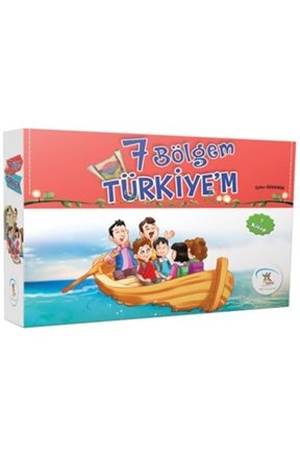 7 Bölgem Türkiyem Hikaye Seti (7 Kitap)