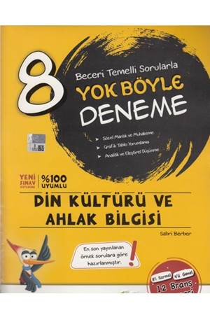Çalışkan 8. Snf. Yok Böyle Branş Denemesi / Din Kültürü ve Ahlak Bilgisi