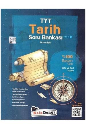 TYT Tarih Soru Bankası (Tümü Video Çözümlü) - %100 Başarı
