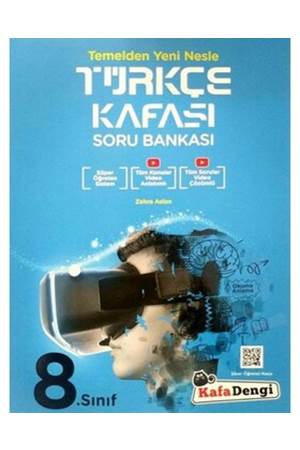 Kafadengi 8.Sınıf Türkçe Kafası Soru Bankası (Tümü Video Çözümlü)