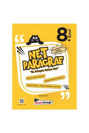Kafadengi 8.Sınıf NET Paragraf Soru Bankası (Tümü Video Çözümlü)