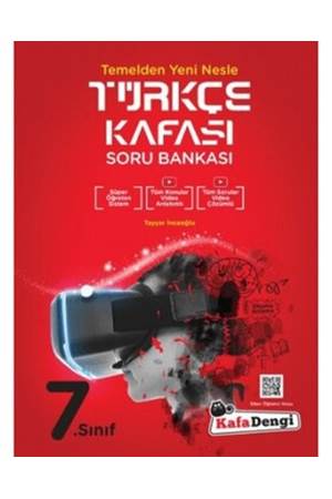 Kafadengi 7.Sınıf Türkçe Kafası Soru Bankası (Tümü Video Çözümlü)