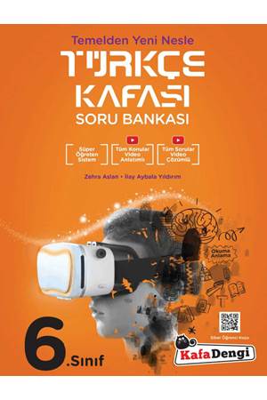 Kafa Dengi Yayınları 6. Sınıf Türkçe Kafası Soru Bankası