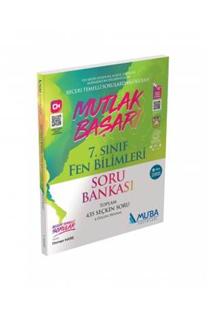 7. Sınıf Mutlak Başarı Fen Bilimleri Soru Bankası Muba Yayınları