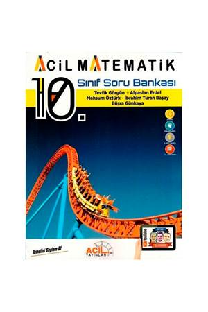 Acil Yayınları 10. Sınıf Acil Matematik Soru Bankası