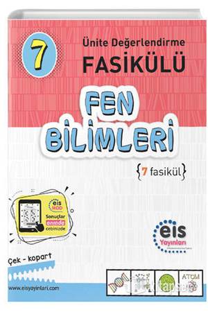 EİS 7.Sınıf - Ünite Değerlendirme Fasikülü (1-7) - Fen Bilimleri