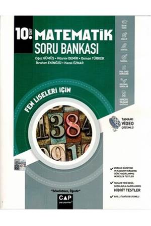 Çap Yayınları 10. Sınıf Matematik Fen Lisesi Soru Bankası