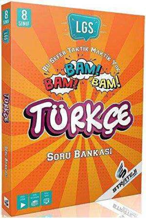 Strateji Yayınları 8. Sınıf Bam Bam Türkçe Soru Bankası