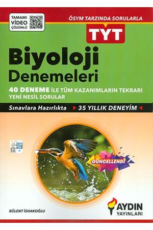 Aydın TYT Biyoloji 40 Deneme