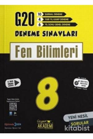 Üçgen Yayıncılık LGS 8. Sınıf Fen Bilimleri 20`li Deneme Sınavı
