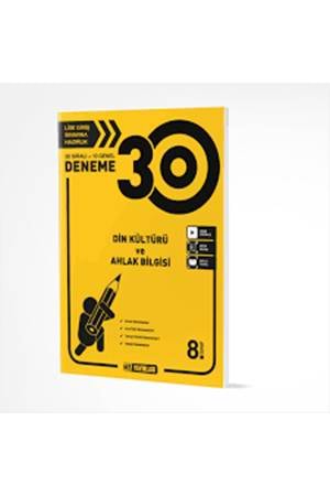 HIZ 8. SINIF DİN KÜLTÜRÜ VE AHLAK BİLGİSİ DENEME 30 LU