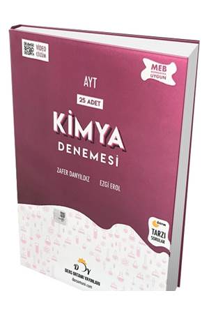 Ders Ortamı Yayınları AYT 25 li Kimya Denemesi