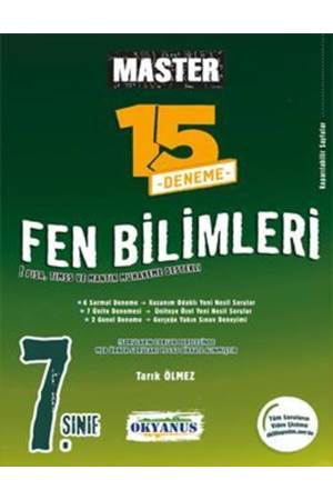 Okyanus 7. Sınıf Master 15 Fen Bilimleri Denemesi
