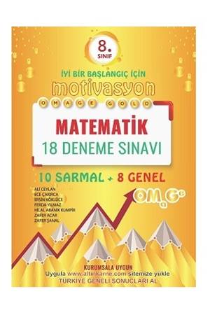 Omage Yayınları 8. Sınıf Matematik Gold 18 Deneme