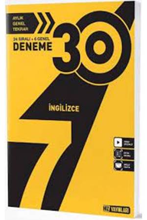 HIZ 7. SINIF İNGİLİZCE DENEME 30 LU
