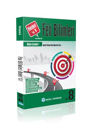 Mutlu Yayıncılık 8. Sınıf Fen Bilimleri Yeni Nesil Soru Bankası Hedef % 1