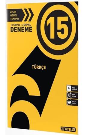 HIZ 6. SINIF TÜRKÇE DENEME 15 Lİ
