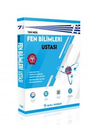 Mutlu Yayıncılık 7. Sınıf Fen Bilimleri Ustası Konu Anlatımlı Soru Bankası Video Çözümlü