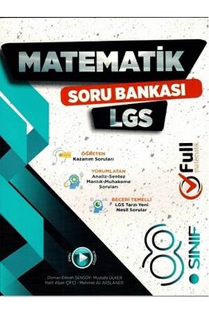 FULL 8.SINIF SORU BANKASI MATEMATİK - 2022