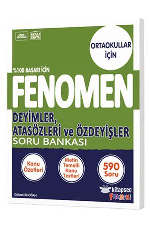FENOMEN 8 DEYİMLER ATASÖZLERİ VE ÖZDEYİŞLER SORU BANKASI