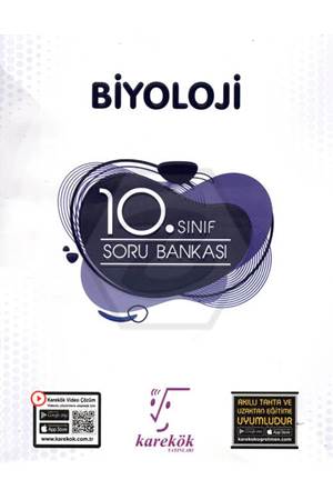 Karekök 10. Sınıf Biyoloji Soru Bankası (Yeni)