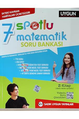 7. Sınıf Matematik Soru Bankası Sadık Uygun Yayınları