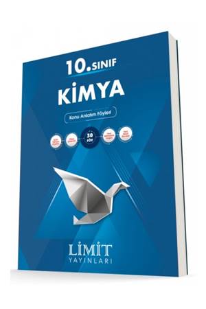 LİMİT 10.SINIF KİMYA KONU ANLATIM FÖYLERİ