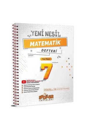 SPOİLER 7.SINIF DEFTER MATEMATIK (24-25)