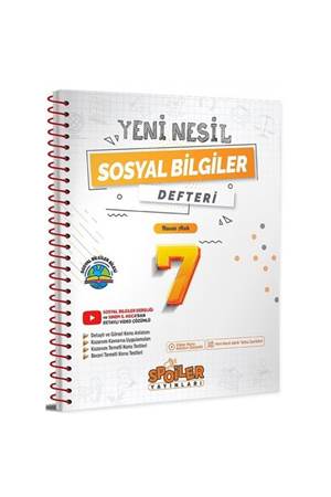 SPOİLER 7.SINIF DEFTER SOSYAL BILGILER (24-25)