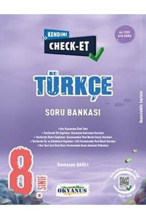 LGS 8. Sınıf Kendini Check - Et Türkçe Soru Bankası