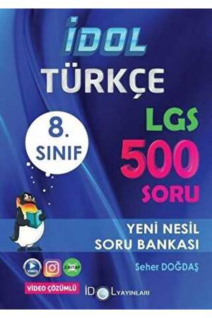 İDOL 8. SINIF LGS 500 SORU TÜRKÇE