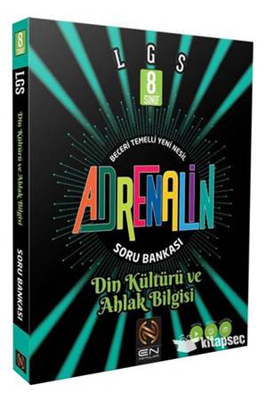 8. Sınıf LGS Din Kültürü ve Ahlak Bilgisi Adrenalin Soru Bankası En Yayınları