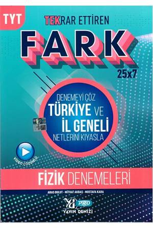 TYT PRO FARK DENEME FİZİK - 2022