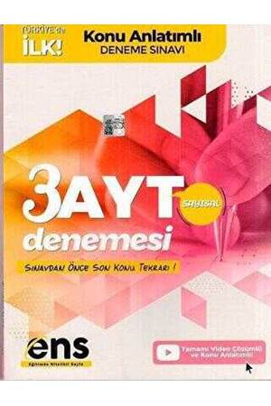 ENS Yayınları AYT Sayısal 3`lü Konu Anlatımlı Deneme