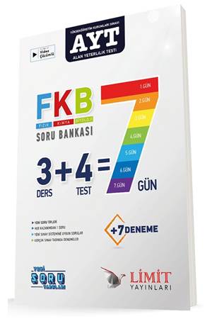 LİMİT AYT FKB SORU BANKASI