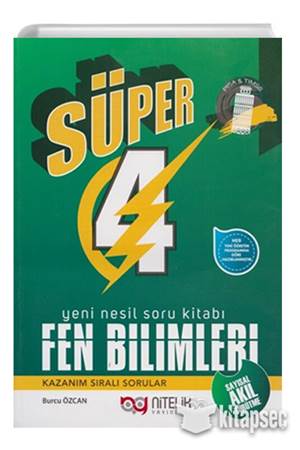 NİTELİK 4.SINIF YENİ NESİL SÜPER FEN BİLİMLERİ *YENİ*
