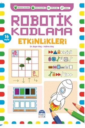 Robotik Kodlama Etkinlikleri - 16 Sayfa - Sarı