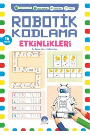 Robotik Kodlama Etkinlikleri - 16 Sayfa - Pembe