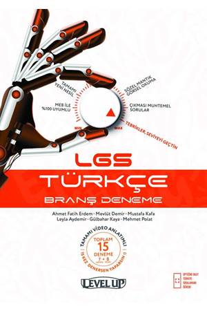 Tammat Yayıncılık 8. Sınıf LGS Türkçe Level Up 15`li Deneme