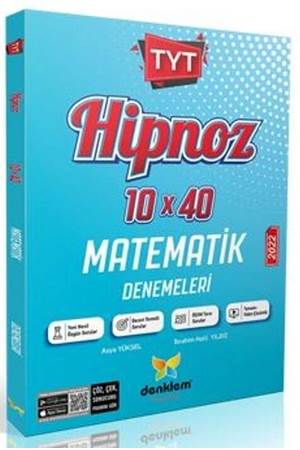 Denklem TYT Matematik Hipnoz 10x40 Branş Deneme