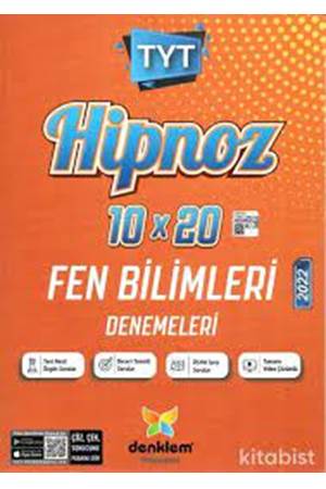 Denklem TYT Fen Bilimleri Hipnoz 10x20 Branş Deneme