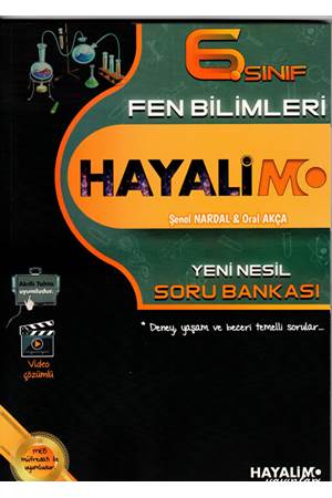 6. Sınıf Fen Bilimleri Soru Bankası Hayalimo Yayınları